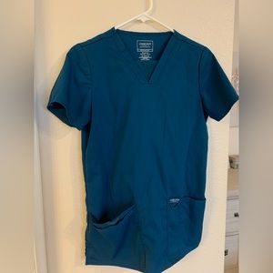 Caribbean Blue Cherokee scrub set